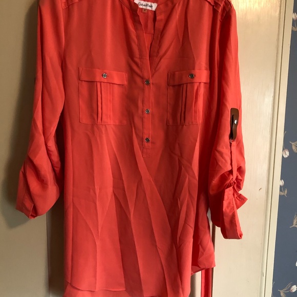 Calvin Klein orange tunic - Picture 5 of 8